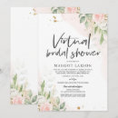 Search for social distancing bridal shower invitations Greenery