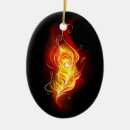 Search for phoenix bird christmas tree decorations Flames