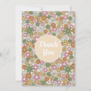 Search for 70s thank you cards Flower power