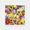 Search for pansy napkins Pansies