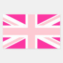 Search for pink flag stickers Union jack