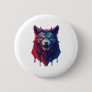 Search for wolf face badges Puppy