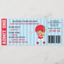 Search for baseball ticket birthday invitations Kids