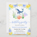 Search for coral reef birthday invitations Marine life