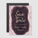 Search for rose gold save the date magnets Burgundy