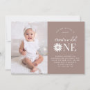 Search for boho wild one birthday invitations Pink
