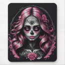 Search for sugar skull mousepads Pink