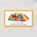 Search for childcare business cards Nanny
