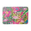 Search for pink flamingo bath mats Leaves