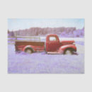 Search for red truck tissue paper Decoupage