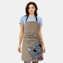 Search for grey cat aprons Kitten