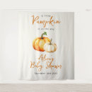 Search for pumpkin baby shower backdrops Gender neutral