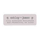 Search for purple heart return address labels Engagement