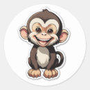 Search for cartoon monkey stickers Cute