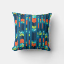Search for aqua and orange patterns cushions Teal