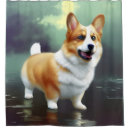 Search for corgi shower curtains Pets