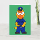 Search for police cartoon postcards Fun