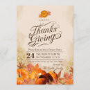 Search for leaves thanksgiving invitations Thankgiving