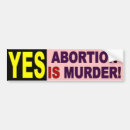 Search for murder bumper stickers Life