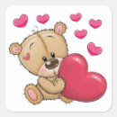 Search for valentine friend stickers Teddy bear