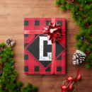Search for initials wrapping paper Unique