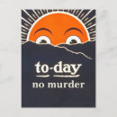 Search for murderer postcards Vintage