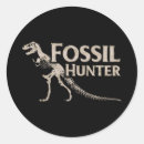 Search for fossils stickers Paleontologist