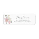 Search for pretty in pink return address labels Delicate