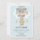 Search for up and away invitations Hot air balloon