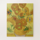 Search for vincent van gogh sunflowers puzzles Vintage