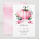 Search for sip and see baby shower invitations Pumpkin