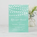 Search for green rehearsal dinner invitations Rustic