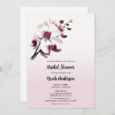Search for orchid bridal shower invitations Elegant