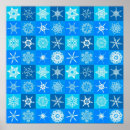 Search for blue snowflake posters Pattern