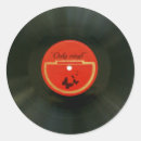 Search for music design stickers Vintage