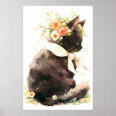 Search for wearing black posters Floral