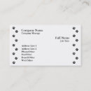 Search for paw print business cards Stylish