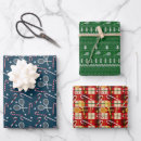 Search for holidays wrapping paper Plaid