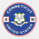 Search for connecticut state stickers Usa
