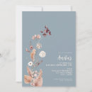 Search for wildflower 1st birthday invitations Floral