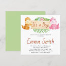 Search for dinosaur baby boy shower invitations Animals