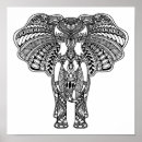 Search for indian elephant posters Zendoodle
