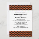 Search for chevron birthday invitations Modern