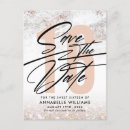 Search for sweet 16 save the date postcards Rose gold
