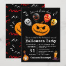 Search for scary pumpkin invitations Spooky