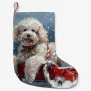 Search for poodles christmas stockings Animal