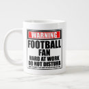 Search for football fan gear mugs Lover