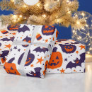 Search for halloween gift wrap White