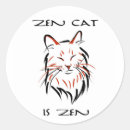 Search for zen cat stickers Japan