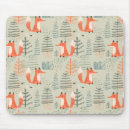Search for fox pattern mousepads Forest
